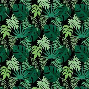 Tropical Greens Photo Booth Backdrop