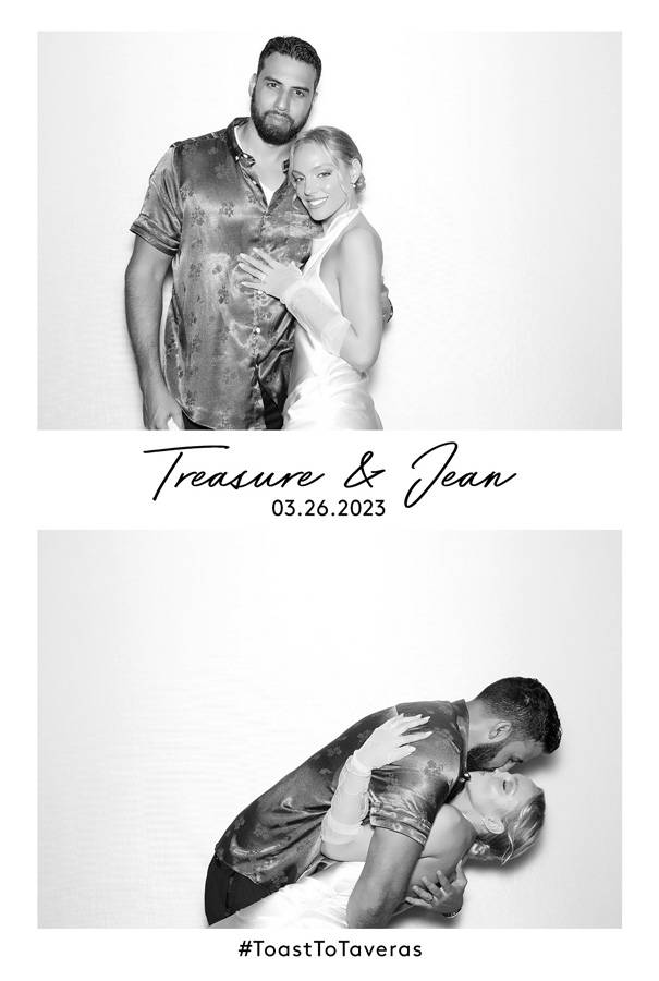 Black & White Glam Photo Booth Rental