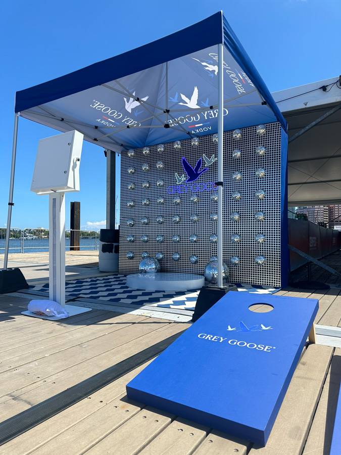 Grey Goose Branding Selfie Booth