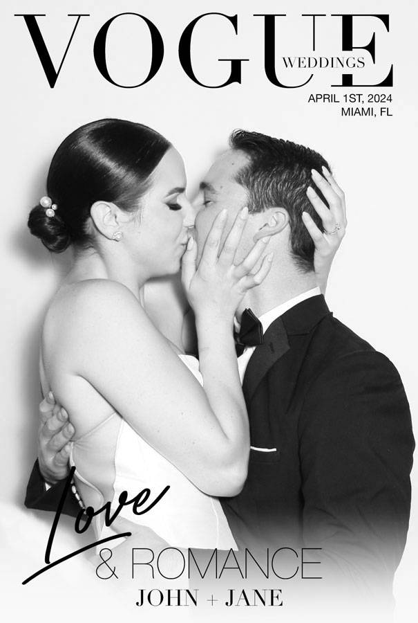 Wedding Magazine Photo Booth